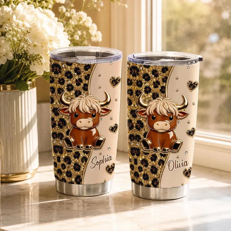 Cute Baby Highland Cow - Personalized Highland Cow Tumbler,Tumbler Gift For Family, Friends,Co-workers,Gift For Cow Lovers,Baby Cow Tumbler ea5dac52-5fcd-41ac-9bd1-6ea39c82b6b6-sdfew-5-.webp