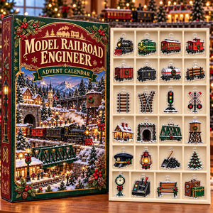 Model Railroad Advent Calendar, 24 Acrylic Train Ornaments, Railway Hobbyist Gift, Christmas Village Countdown Box, Custom Name Countdown ea739590-201b-44e0-a6de-f50f81feca34-il_1588xN.8602478580_o43b-1-.jpg