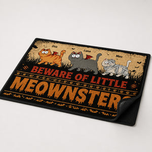 Beware of Little Meownsters - Custom Pet Cartoon Doormat - Personalized Doormat ea7d426e-8312-4c62-a1b8-e80fadd805b2.jpg