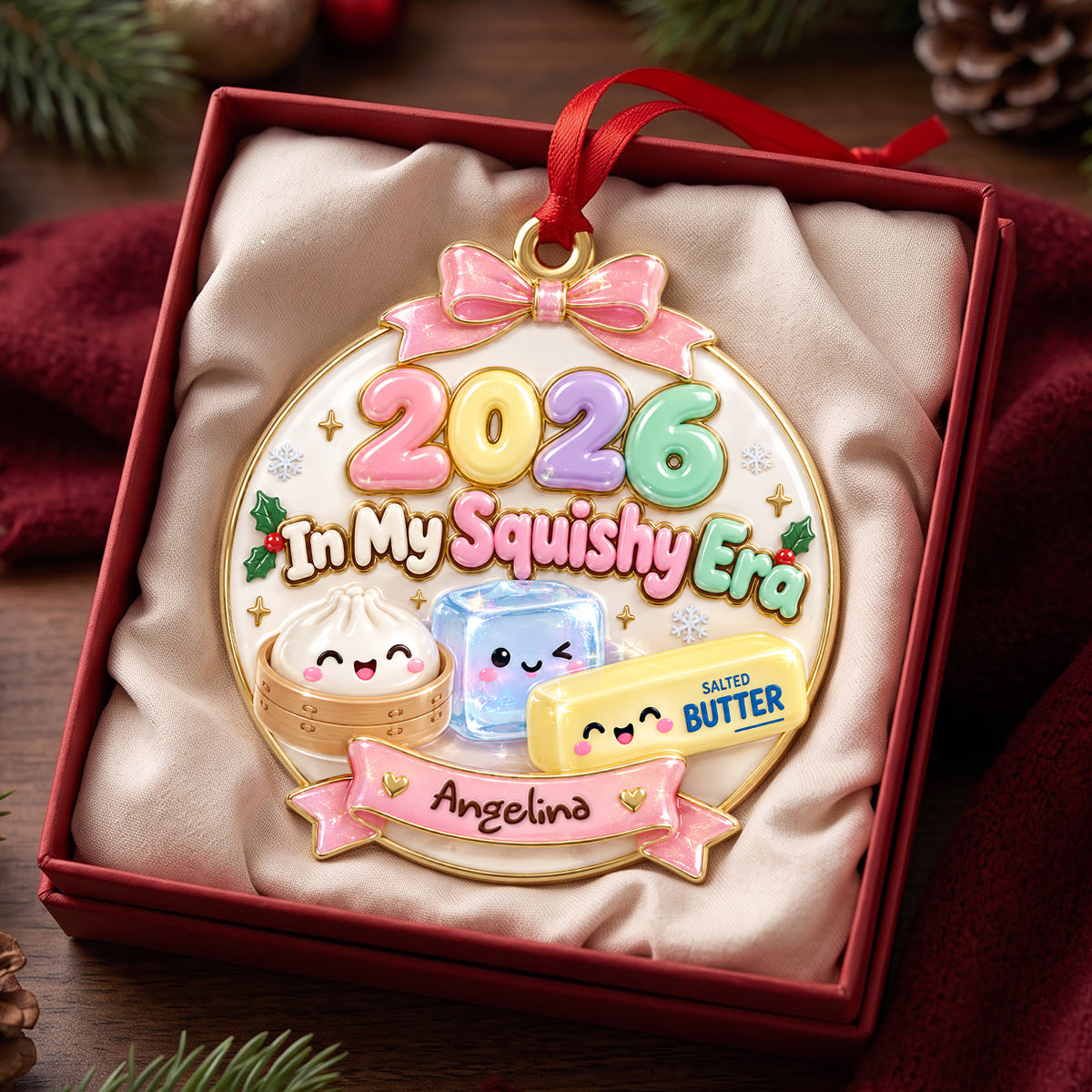 Cozy Squishy Era Christmas Ornament - Personalized Gifts For Kid, Christmas Decor ea854fb6-41c7-4a09-a184-b510e5a4522b-k1.jpg