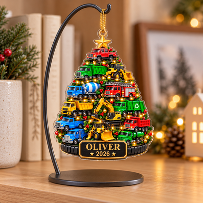 Christmas Truck Parade - Custom 2D Flat Vehicle Christmas Tree Ornament 2026, Acrylic Holiday Decoration for Boys and Kids, Car Lover Gift ea86255d-7f37-4dcc-a981-0efb9dcdbee9-81cdaebd-1ca4-4c7a-99fa-dda31d18e212.png