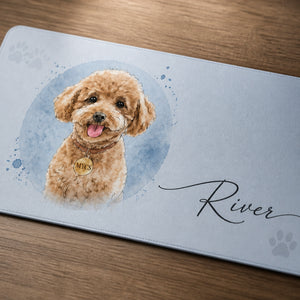 Custom Pet Portrait Desk Mat – Watercolor Name Script - Personalized Leather Deskmat ea9173b1-06ca-4c85-a096-8044ce9e76f8.jpg