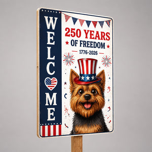 Patriotic Welcome Yard Sign – 250 Years of Freedom (1776–2026) - Yard Sign ea9c9e6e-c54c-43f9-acc3-771488b3b6af.jpg