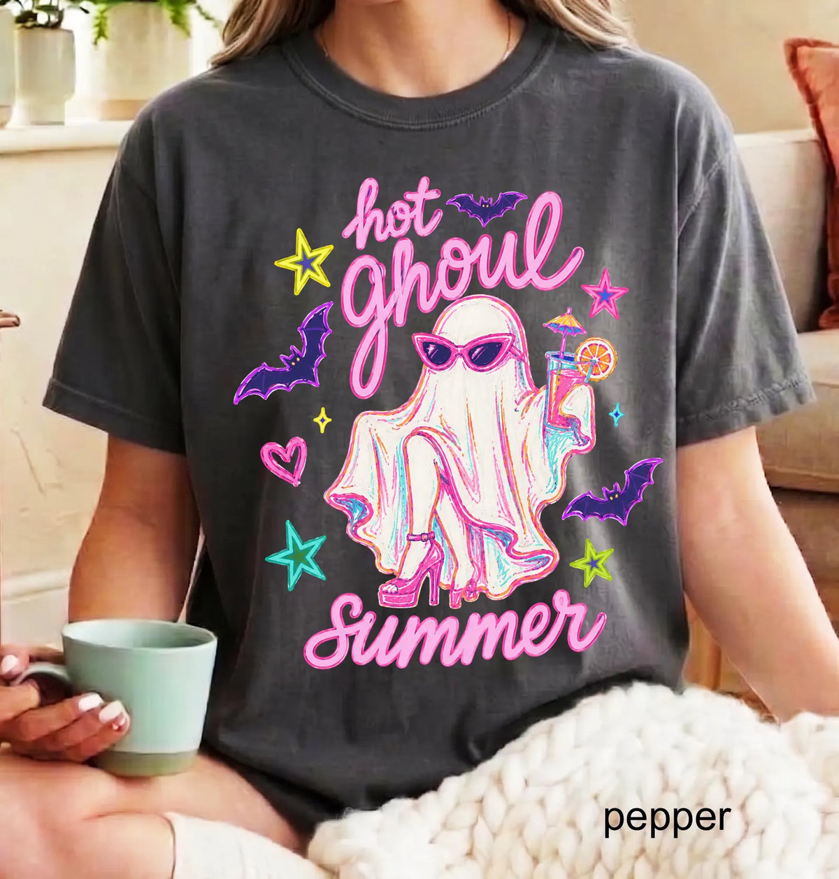 Comfort Colors Hot Ghoul Summer Shirt, Spooky Halloween T-shirt, Summerween Girl Tee, Funny Ghost Halloween Cocktail eab4cc2d-7551-4c20-a202-17ca9682620a-dthrtyrty-8-.webp