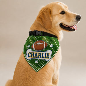 Personalized Football Field Dog Bandana - Personalized Pet Bandana Collar With Adjustable Buckle eac0740f-46b1-4895-a96b-8c78095424ad.jpg