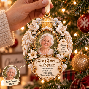 Personalized First Christmas in Heaven 3D Memorial Ornament – Custom Photo, Name & Dates Angel Wings Remembrance Keepsake eac1438f-f914-407b-8fd4-1fc5b5cb4e86-First-Christmas-in-Heaven-Memorial-Ornament-Image-Sep-16-2026-10_00_52-AM.png