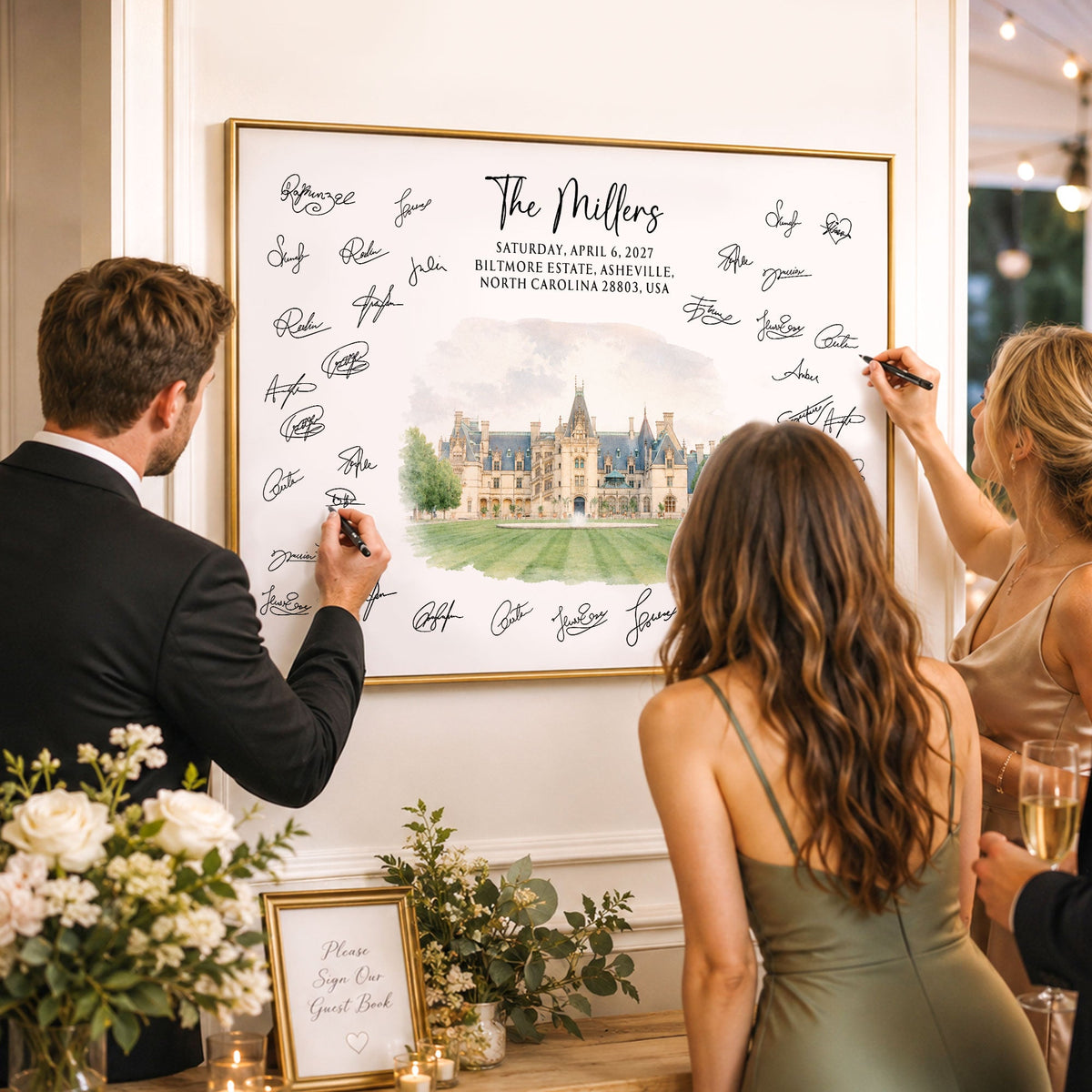 Custom Venue Watercolor Wedding Sign Illustration - Personalized Poster - Wedding Gift eacc45fc-722e-45cc-ba4b-618d7bbb236e-5.jpg