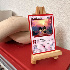 Our Love Game Card - Personalized Poke Card For Couple easel-mockup-1_f4a2cd43-ca13-4168-9118-3647bbfc63f7.jpg