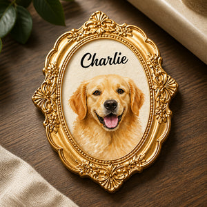Cameo Pet Portrait Fridge Magnet - Personalized Custom Shape Fridge Magnet eb17bc0e-d8d4-4f55-8bb8-518666c8ad42.jpg