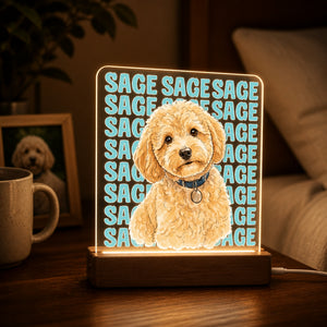 Custom Pet Portrait Night Light – Arched Name Badge - Personalized Acrylic Night Light eb3d8950-49d9-48e1-bc53-1fc79a70ac29.jpg