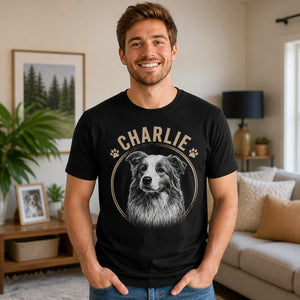 Custom Pet Portrait Name Tee – Arched Badge - Personalized T-shirt eb46f7f1-1be6-4c33-9a27-8120a1056211.jpg