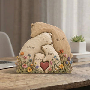 Personalized Bear Family Wooden Block, Custom Name Family Sign Home Decor, Mother's Day Keepsake, Father's Day Gift From Kids, Family Plaque eb5629f7-3eff-4c35-8912-38fe56834f0b-6.jpg