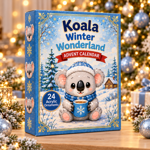 Koala Winter Wonderland Advent Calendar 2026 - 24-Day Festive Countdown, Acrylic Charms Blind Box - Gift For Koala Lovers eb57d456-d08e-416c-9929-d03e1b8e6b52-koala-box.png