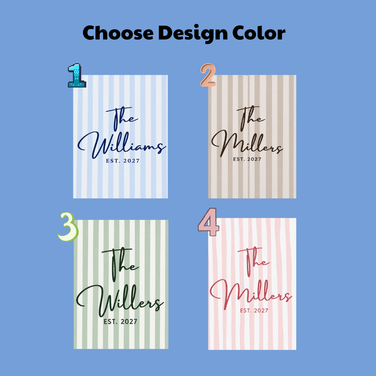 Personalized Family Name Playing Cards, Custom Last Name And Est Year Wedding Favor Decks, Wedding Gift For Couple, Special Gift For Friends eb79124e-0766-4d20-a2cf-d91c12b97350-2.png