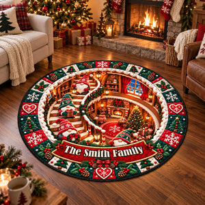 Merry Moments All Season 3D Illusion Quilted Rug - Personalized Quilted Mat eb80f04c-0cb8-4e7d-9788-9014ae679dfb-5.jpg