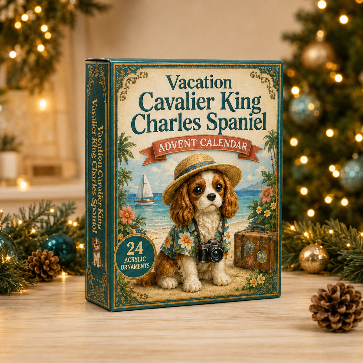 Vacation Cavalier King Charles Spaniel Advent Calendar 2026 - 24-Day Festive Countdown, Acrylic Charms Blind Box - Gift For Dog Lovers eba3e214-ea1e-4134-81c3-70490b0a0ecc-cavalier-king-box.png