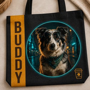 Custom Pet Portrait Neon Tote – Your Pet, Your Name - Personalized AOP Tote ebb59881-1812-4be0-bc44-6bcc050a3f73.jpg