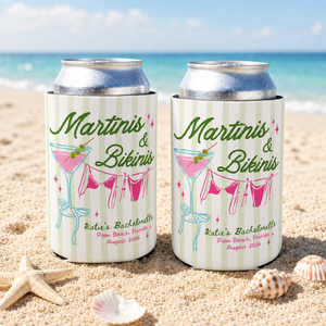 Martinis and Bikinis Bachelorette Can Coolers, Beach Bachelorette Party Drink Holder, Bridal Shower Gifts, Luxury Bachelorette Decor ebb71bd6-c81c-428f-b949-f3175f32d99e-2.png