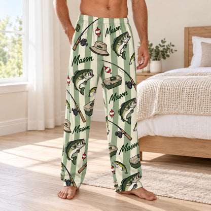 Personalized Fishing Pajama Pants: Custom Bass Pattern Lounge Bottoms ec05ebdd-1b9c-4ff5-8772-9994ee038df2-3.jpg