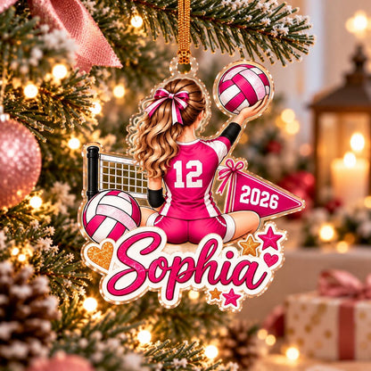 Personalized Volleyball Ornament, Custom Volleyball Player Christmas Ornament, Senior Night Volleyball Gift, Team Colors & Number Keepsake ec21214a-df3b-4a8b-9241-bd9780de5d8e-5.jpg