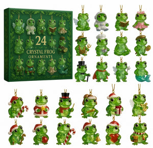 Frog 2D Advent Calendar 2026, 24 Crystal Frog Ornaments, Cute Christmas Countdown, Frog Lover Gift, Xmas Tree Decorations Amelia ec2c31cf-fd52-4061-a4ba-ec63e4263da0-il_fullxfull.8640016461_m1op.jpg