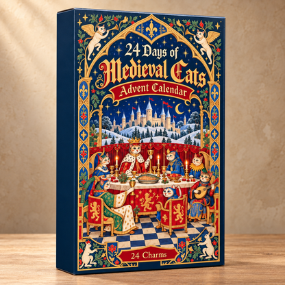 Medieval Cats Advent Calendar , 24 Acrylic Cat Charms, Christmas Blind Box, Whimsical Cat Lover Gift, Fantasy Holiday Countdown ec8aed48-201f-4137-bd42-d8a826014fcb-H-p-l-ch-M-o-Trung-C-2.png