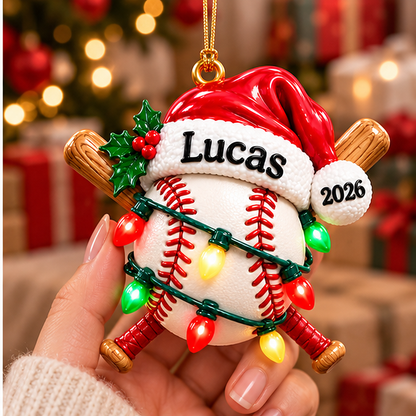 Personalized Baseball Christmas Ornament – Custom Name & Year 3D Relief Acrylic Ornament, Baseball Player Gift, Baseball Lover Christmas Gift 2026 ec957160-59d0-4026-94d1-fc62f4e0150a-lucas_baseball_ornament_02_handheld_1200x1200.png
