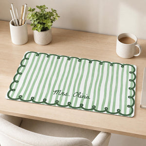 Custom Name Scalloped Stripe Desk Mat, Pastel Stripe Keyboard, Wavy Edge Preppy Workspace Decor, Gift for Teacher, Back to School Gift ecb76455-f756-41ae-acf3-6d390d1468c0-11.jpg