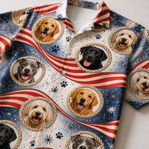 Custom Pet Face Patriotic Hawaiian Shirt - Personalized Hawaiian Shirt ecb7a84a-c237-46ad-a0c7-844fb2256d0a.jpg
