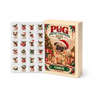 Personalized Pug Advent Calendar 2026, 24 Acrylic Charms, Custom Dog Name, Pug Lover Keepsake Collection ecedfafb-1f20-4df3-acc4-d4eac349ac5f-il_1588xN.8519876536_g8gj.jpg