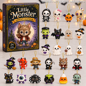 Little Monster Advent Calendar 2026 - 24-Day Festive Countdown, Acrylic Charms Blind Box - Gift For Cute Collectors ed17f468-825c-4571-97d1-ccb3b3cf6b0e-monster-text.png