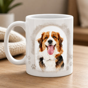 Pet Memorial Watercolor Photo Mug – Name & Date (2-Sided) - Personalized Mug ed2c3977-2988-4cd8-befc-95fb23c79c74.jpg