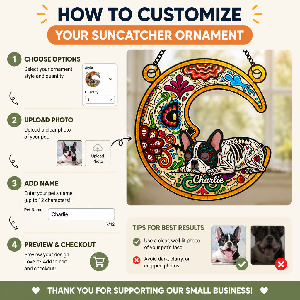 Day of the Dead Custom Pet Portrait Suncatcher - Personalized Suncatcher Ornament ed2d45b1-7897-44bb-b94d-b999a4632a7b.jpg