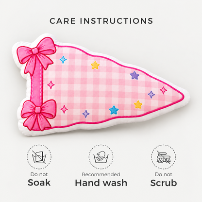 University Pennant Custom Shaped Pillow -  Custom Student Name Gift, College Acceptance Keepsake, Christmas Decor eda527bb-47a7-4b00-bb47-8d3c6fffb7df-6.png