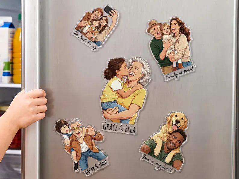Personalized Family Portrait Acrylic Fridge Magnet, Custom Photo Magnet Keepsake Gift, 2026 Christmas Gifts edbd9ce2-09c5-4367-b634-409c9acdf9a9-ffggfgfgf-3-.webp