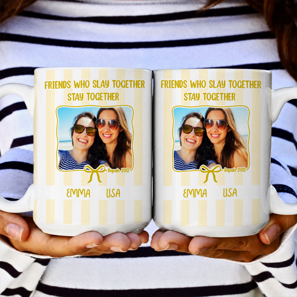 Friends Slay Together Stay Together - Personalized Mug - Gift For Besties, Sisters, Best Friends edbe5846-3e14-454c-8997-9eceb248da26-mk3.jpg