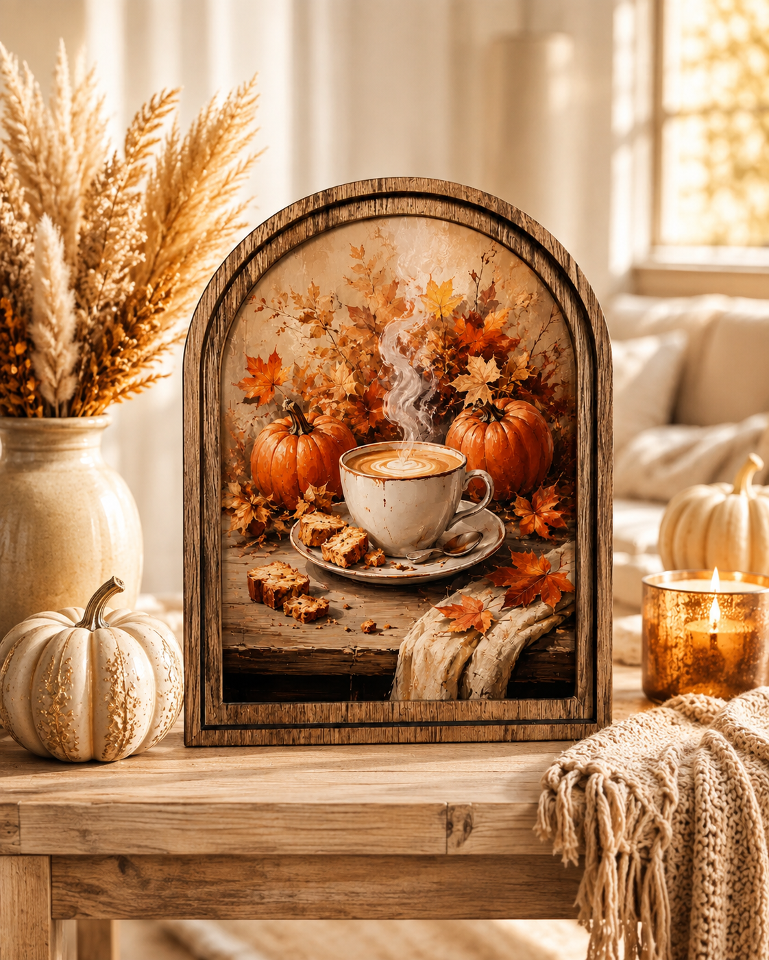 Personalized Happy Fall Wooden Arch Sign, Custom Name Autumn Decor, Pumpkin Coffee Fall Tabletop Sign, Rustic Thanksgiving Home Decor edc11323-59b6-4757-8693-bb5fa77634a4-quy1.png