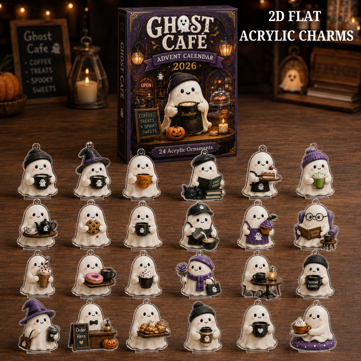 Ghost Cafe Advent Calendar 2026 - 24-Day Festive Countdown, Acrylic Charms Blind Box - Gift For Family & Friends eddd5c8c-7f09-49c6-8aa8-ef85681a368c-text.png