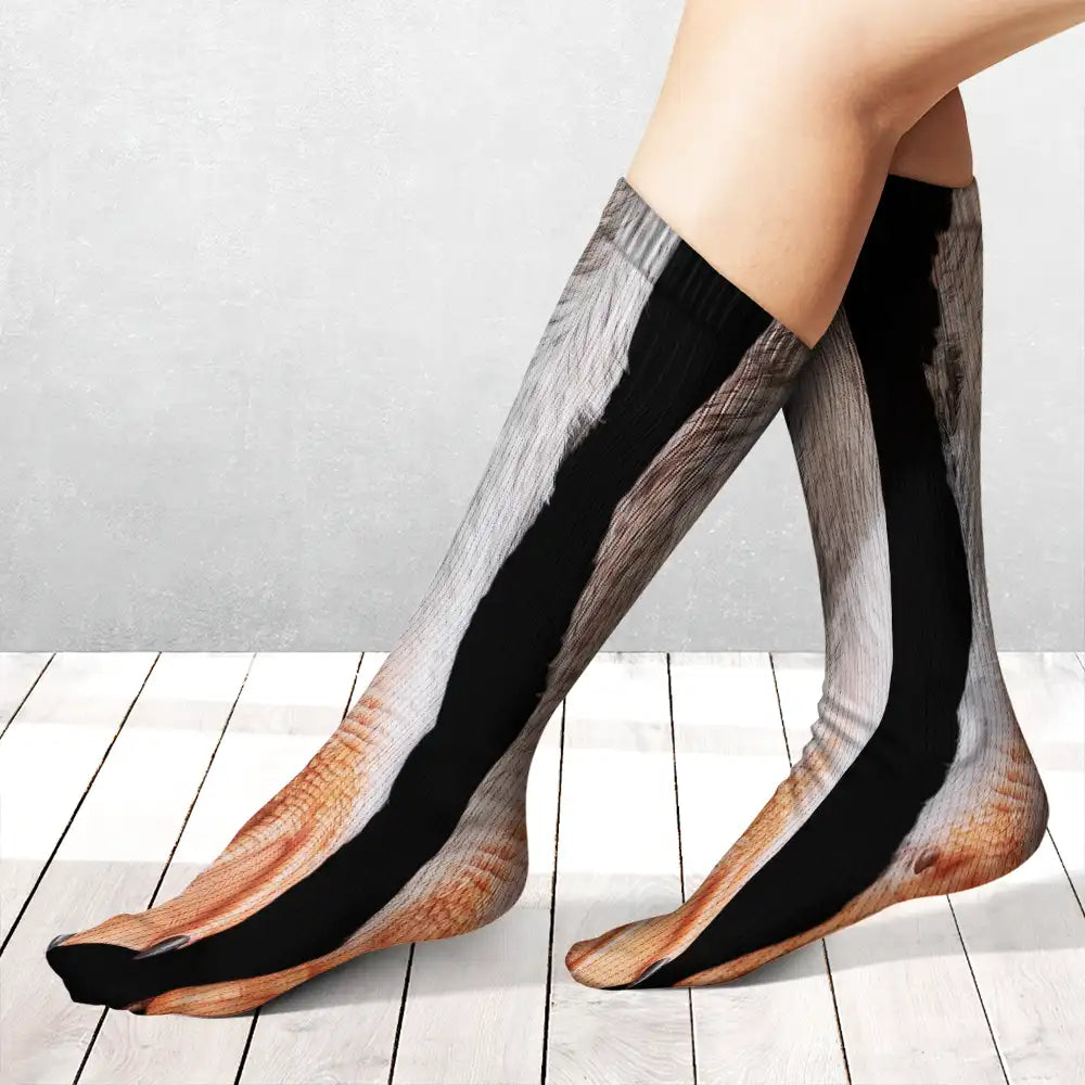 Gag Gift For Animal Lovers - Personalized Funny Chicken Duck Pig Feet Socks edea2ec0-77fa-4282-b011-dccfc8e89eb0-MK5_aa746f55-c373-4cfb-9a0d-2f0c2151da95.jfif