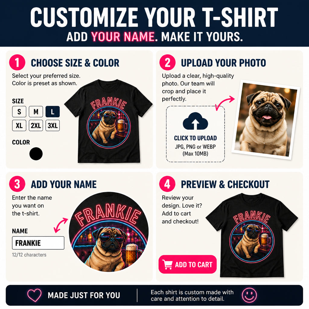 Personalized Neon Bar Pug Name Tee - Personalized T-shirt edef5f75-b69d-4422-8f54-794cd64d0678.jpg