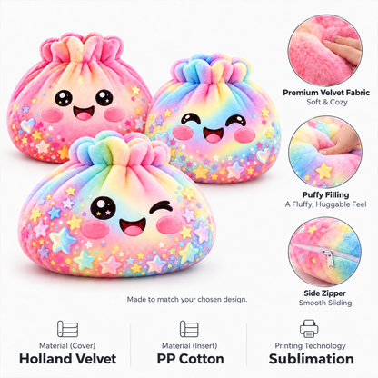 Starry Dumpling Custom Shaped Pillow - Personalized Gifts for Kids ee0f6693-0973-495e-8b52-8875aca9d626-3.png