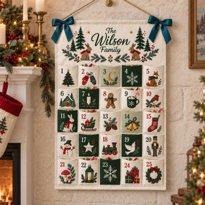 Personalized Woodland Advent Calendar, 25 Pocket Christmas Countdown, Family Name Wall Hanging ee1475a9-e665-4f22-a6f7-1a124a68aded-il_1588xN.8601351829_g7ih.jpg