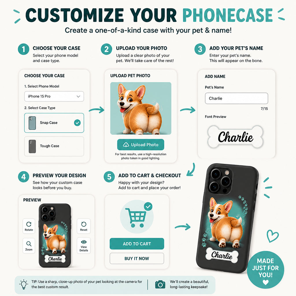 Corgi Booty Personalized Name Phone Case - Personalized Phonecase ee2fa5c3-823b-4c15-8ef7-992c068f5421.jpg