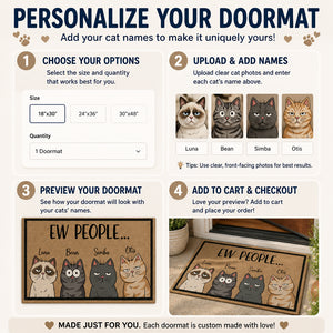 Ew People... Custom Cat Portrait Doormat - Personalized Doormat ee3e1651-fd73-428b-9d00-5c2fe5945fc3.jpg