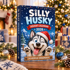 Silly Husky Advent Calendar 2026 - 24-Day Festive Countdown, Acrylic Charms Blind Box - Gift For Husky Lovers ee420780-4a3e-478f-bea6-1ed559b2ceb6-husky-box.png