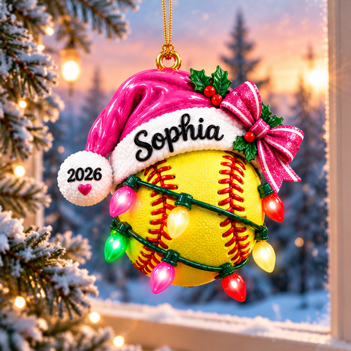 Personalized Softball Christmas Ornament – Custom Name & Year 3D Relief Acrylic Ornament, Pink Santa Hat Softball Gift, Softball Player Christmas Gift 2026 ee446018-e761-4b9c-88c4-0a3967fa3da1-sophia_softball_04_winter_window_1200x1200.png