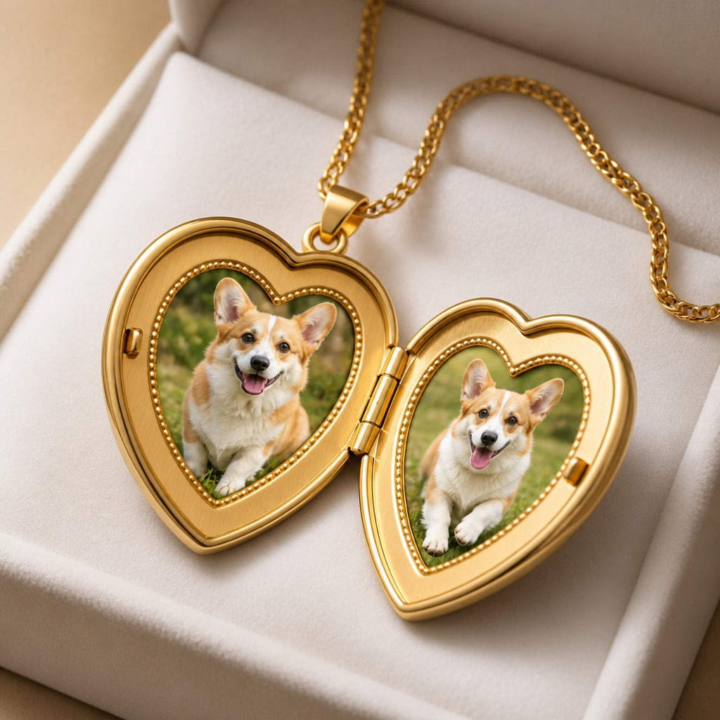 Butterfly-Inspired Photo Locket Necklace – 2 Photo Slots - Personalized Embossed Heart Photo Locket Necklace ee638066-21c3-422b-a9de-efa55d2ca430.jpg