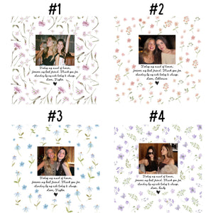 Personalized Photo Ring Dish: Bridesmaid Proposal Favors, Gift from Bride, Besties Sister Wedding Gift, MOH Trinket Tray, Bridal Party Gift ee74eaf7-71ea-45d2-b499-b20dc35358ff-banenr-flower.jpg