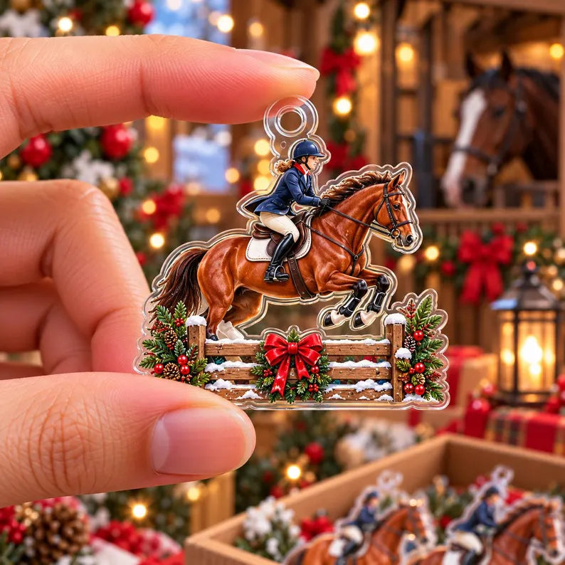 2D Flat Acrylic Equestrian Advent Calendar 2026, 24 Horse Ornaments, Horse Riding Christmas Countdown, Equestrian Gift ee90b501-7655-49ce-a10d-5563861baf53-tyty-2-.webp