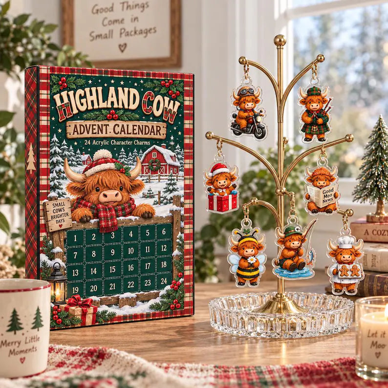 Highland Cow Advent Calendar 2026, 24-Day Christmas Countdown Box, Mini Cow Figurines, Farmhouse Holiday Decor, Cow Lover Gift eea482a7-dc3a-46d9-9417-19f7e521f321-gfhfh-2-.webp